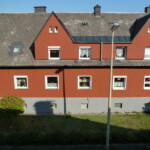 Blick aus der Wohnung heraus
